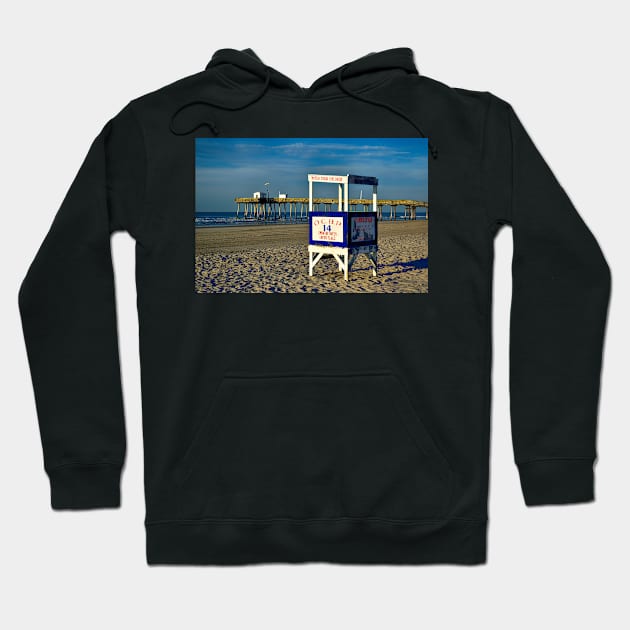 Beautiful Day At The Beach Hoodie by JimDeFazioPhotography